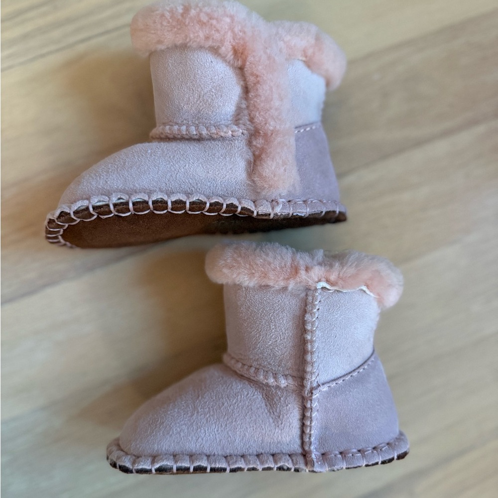 Australia LUXE Collective baby pink booties